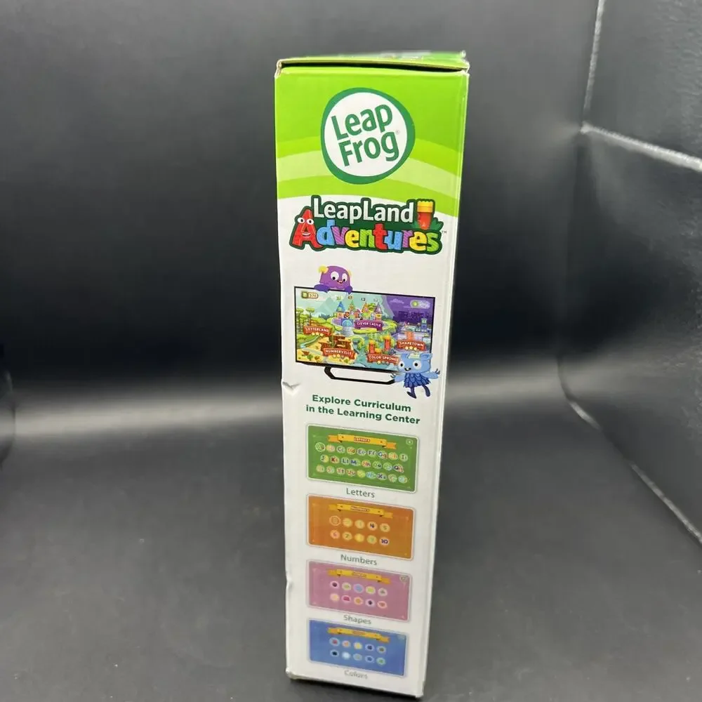 New LeapFrog LeapLand Adventures Learning Interactive TV Based Video Game HDMI